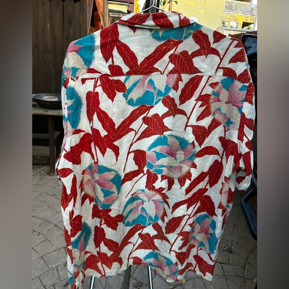 All Saints floral button up, size M - Picture 2 of 3